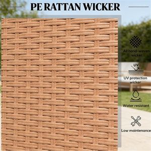Divano Doppio da Esterno Willow per Terrazza, Cortile o Giardino, Colore Sabbia - Product Image 3