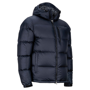Chaqueta de Plumón Ligera con Capucha para Hombre, Chaqueta de Invierno con Cierre de Cremallera, Color Sólido, con Bolsillos, Ropa para Actividades al Aire Libre y Senderismo - Product Image 4