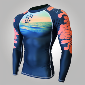 Ensemble Rashguard MMA et BJJ Personnalisé 2026 avec Votre Logo – Tenue de Combat et d'Entraînement de Compression - Product Image 4