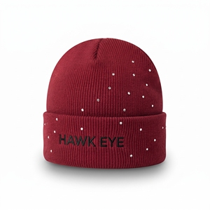 Wholesale Custom Logo <b>Satin</b> <b>Lined</b> Wool Knit <b>Beanie</b> Winter Hat Warm Unisex Cuffed Cap - Product Image 5
