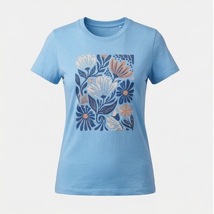 ชุดเสื้อยืดกางเกงขาสั้นผู้หญิงคุณภาพสูงรุ่นใหม่ล่าสุด เรียบง่าย สวมใส่สบาย ระบายอากาศได้ดี แห้งเร็ว ผ้าซาตินโพลีเอสเตอร์ คอกลม แต่งลูกไม้ - Product Image 1