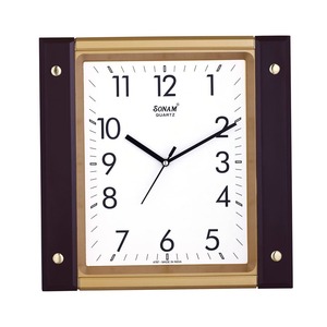 นาฬิกาแขวนผนังไม้คุณภาพส่งออก นาฬิกาควอตซ์แบบเงียบ สำหรับบ้าน ห้องนั่งเล่น สำนักงาน ราคาสมเหตุสมผล - Product Image 2