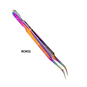 แหนบขนตาปลอมสีรุ้งที่หนีบขนตาเพิ่มวอลลุ่มอุปกรณ์เสริมความงาม - Product Image 3