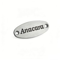 Plaques signalétiques métalliques personnalisées en acier inoxydable, cuivre, aluminium avec gravure, sérigraphie et logos sur mesure pour machines