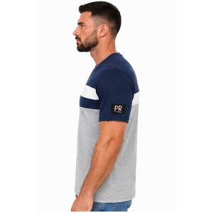 เสื้อยืดโอเวอร์ไซส์ผู้ชายสุดเทรนดี้ ผ้าคอตตอนผสมเนื้อนุ่ม ทรงหลวม สไตล์สตรีทแฟชั่นลำลอง ใส่สบายสำหรับทุกวัน - Product Image 6