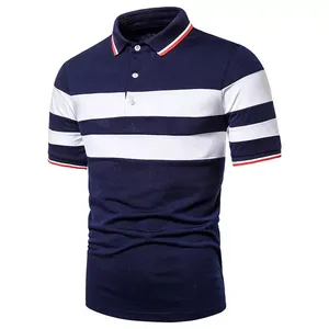 Camisetas de Golf Sublimadas de Manga Corta, Jersey Personalizado, Camisetas de Golf a Rayas para Hombre, Fabricante de Ropa Deportiva de Golf - Product Image 5