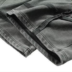 Shorts en molleton français doux au toucher agréable, tissu léger et taille ajustable, idéal pour le quotidien et une ambiance décontractée. - Product Image 2