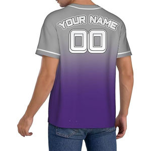 Camiseta de Béisbol Personalizada 100% Algodón Orgánico con Tu Propio Diseño, Cuello en V, Secado Rápido, Nueva, Hecha a Medida, Corte Ajustado/Regular, Unisex - Product Image 5