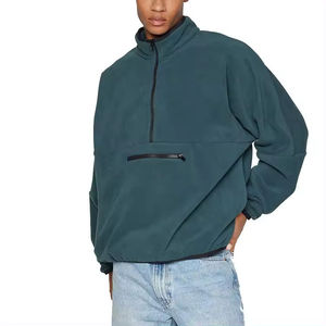 Fournisseur de sweats à col zippé : Sweat à col zippé personnalisé en French Terry pour les détaillants sportifs américains, faible MOQ, personnalisation du logo, tailles S-XL - Product Image 3