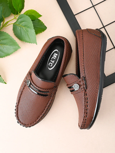 Everyday Wear Stylish Classic Casual Slip-on Loafers for <b>Kids</b> Boys Comfortable Lightweight Soft Cushioned and Durable - Product Image 5