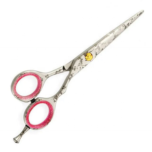 Juego de tijeras de corte de pelo personalizadas al por mayor, tijeras de adelgazamiento para salón, tijeras de peluquero, mango de acero inoxidable VG10 - Product Image 6