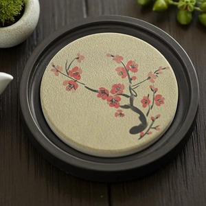 Newest Design Wooden Tea Cup Coasters Handmade Eco-Friendly Reusable <b>Table</b> Top <b>Mats</b> Pads Export Quality Coasters - Product Image 2