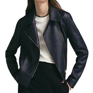 Leather <b>Jacket</b> for Women New Fashion Women Autumn <b>Winter</b> Biker 100% Real New Leather <b>Jackets</b> For Women - Product Image 1