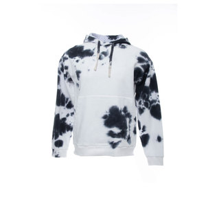 เสื้อสเวตเชิ้ตมีฮู้ดผู้ชายแบบ Tie-Dye เนื้อผ้านุ่ม ระบายอากาศได้ดี แขนยาว พร้อมปลายแขนแบบริบ ปรับฮู้ดและด้านหน้าได้ - Product Image 1