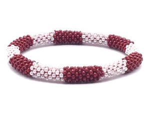 Proveedor Profesional que Vende Pulseras de Cuentas de Vidrio Tejidas a Mano de Alta Calidad, Multicolores y Hermosas, para Mujer, a la Moda, de Nepal - Product Image 1