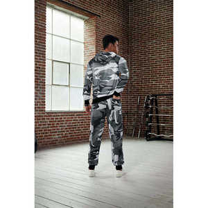 Ensemble pantalon et sweat à capuche camouflage haute visibilité pour homme, certifié CE, respirant, en polyester, impression numérique, confortable, mode travail - Product Image 6