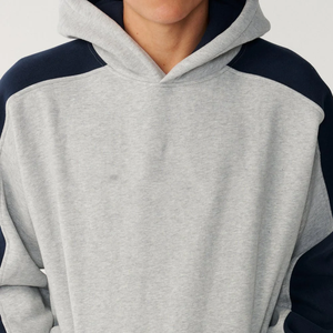 Vente en gros de sweats à capuche vintage épais pour hommes, 100% coton, coupe oversize, effet vieilli, uni, personnalisable, délavé à l'acide, écologique - Product Image 6