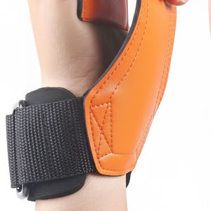 Poignées de musculation en cuir tendance, protège-mains unisexe en caoutchouc antidérapant pour entraînement musculaire - Product Image 3