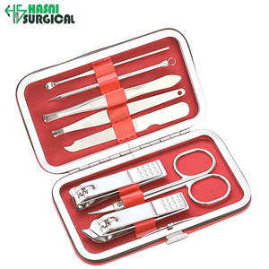 Fournisseur en gros d'instruments chirurgicaux, ensemble de manucure et pédicure 7 pièces avec coupe-ongles - Product Image 4