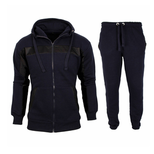 Men's Eco-Friendly Plus Size Maternity Casual Athletic Track Suit Set Full <b>Zip</b> 100% Cotton Warm Jogging Sports Outfit Winter - Product Image 6