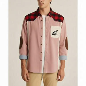 เสื้อเชิ้ตเดนิมถักแขนยาวคุณภาพดีที่สุดสำหรับผู้ชาย เสื้อลำลองขายดี รับสกรีนโลโก้ ระบายอากาศได้ดี - Product Image 4