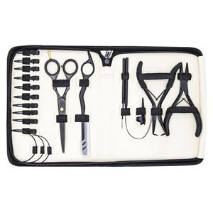 Kit de Herramientas para Extensiones de Cabello con Aguja de Bucle, Tijeras, Clips y Alicates Abridores de Micro Anillos para Uso Profesional, Precio de Fábrica OEM - Product Image 2