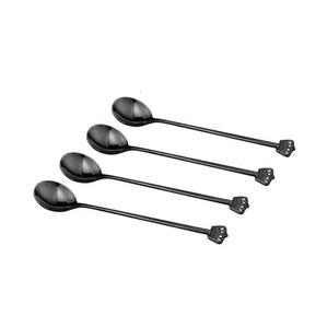 Durable Quality Metal Coffee Tea Spoon Stainless Steel Sugar Spoon Dessert Spoon Kitchen Dining Strong - Product Image 1