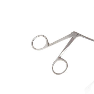 Pinza Quirúrgica Manual de Acero Inoxidable para Oído, Nariz y Garganta (ENT), Tipo Malleus, Tipo Cocodrilo, Micro Pinza para Oído, 10 cm, CE, con Empuñadura Quirúrgica - Product Image 6