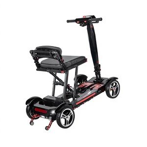 Tricycle électrique pliable KS 24V, capacité 100-200 kg, scooter de mobilité ouvert léger en fibre de carbone pour seniors - Product Image 3