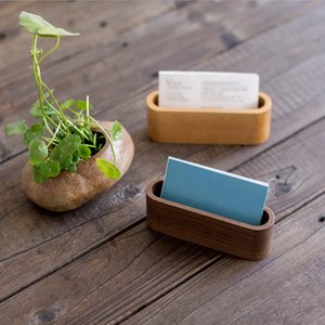 Rectangle Shape Wooden Place Card Holders Multi-Event Usage Office Home <b>Storage</b> Wood Card Holder Wholesale Handicrafts - Product Image 6