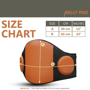 Protector de Abdomen Profesional para Boxeo, de Cuero PU, Unisex, Resistente al Desgaste, Equipo de Protección para Entrenamiento de Artes Marciales - Product Image 6