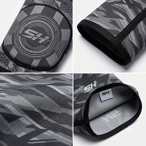 Genouillères de sport unisexes en néoprène à sublimation, épaisses, à compression, pour la musculation et les haltères - Product Image 4