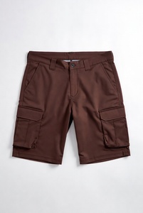 Pantalones Cortos Cargo de Lona para Hombre, de Alta Calidad, Personalizados, Estilo Bermuda, Casuales, para Verano - Product Image 1