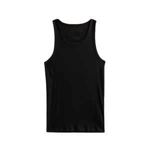 Camiseta sin mangas de moda premium con costuras impecables y tacto ligero, ideal para ropa urbana, sesiones de gimnasio y conjuntos de verano informales. - Product Image 6