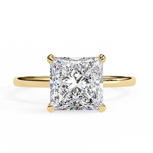 Luxury 18K Gold Lab Grown Diamond <b>Ring</b> Bridal Promise Jewelry for Women Women's <b>Finger</b> <b>Ring</b> - Product Image 1