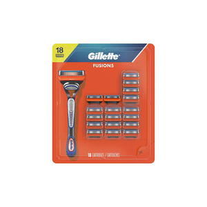 Cuchillas de afeitar Gillette Fusion 5 originales para hombre, cartuchos de desplazamiento suave para un afeitado profesional, suministro a granel. - Product Image 1