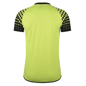 Ensemble d'uniformes de football vert forêt, parmi les plus vendus, avec bordures dorées et blanches, uniforme de football sublimé - Product Image 3