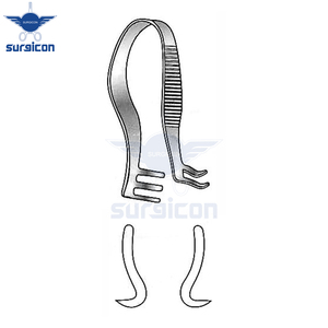 Retractor Autoajustable Finsen de 5 cm (2 Pulgadas) y 12 mm, Retractor Quirúrgico Reutilizable de Acero Inoxidable Afilado, Instrumento Médico - Product Image 4