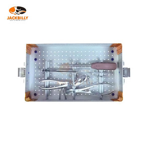 ชุดอุปกรณ์ยึดกระดูกขนาดเล็ก JACKBILLY ผลิตจากเหล็กกล้าไร้สนิม พร้อมแผ่นโลหะล็อคแบบแมนนวล ใช้สำหรับยึดกระดูก ได้รับมาตรฐาน CE - Product Image 3