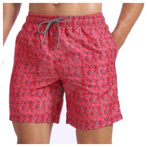 Pantalones cortos de baño para hombre con logotipo personalizado de verano, pantalones cortos para correr con sublimación de cintura elástica, bañadores de poliéster 100%, pantalones cortos de playa de malla - Product Image 4