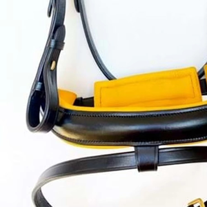 Outdoor Leather Rope <b>Halter</b> Adjustable Strong Design for Secure Handling Training Stable Control and Equestrian Use - Product Image 4