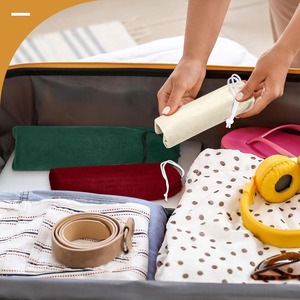 Sac à poussière en satin personnalisé pour chaussures, bijoux, montres, cosmétiques et emballages de luxe avec service de marque privée OEM - Product Image 5