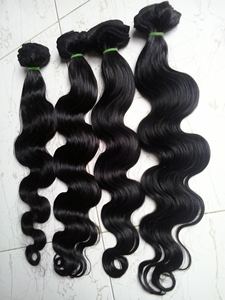 Extensions de cheveux humains vierges brésiliens Remy, ondulés, à trame unique, 4 oz, du fournisseur indien, marque Seven Hills, les plus vendues - Product Image 3