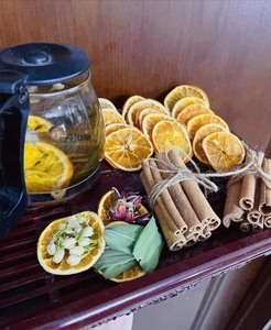 ส้มแห้งรสหวาน ขนมผลไม้ธรรมชาติ ชาผลไม้ 1000 กรัม ถุง - Product Image 4