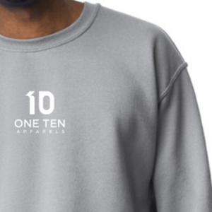 เสื้อสเวตเชิ้ตคอกลมผู้ชาย สีเทา สปอร์ต ผ้าฝ้ายพรีเมียม แขนยาว สวมใส่สบาย นุ่ม  ไม่มีลาย  สามารถสั่งทำได้ - Product Image 6