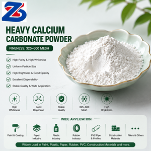 Poudre de carbonate de calcium lourd industrielle pour la fabrication de produits de construction, de revêtements de sol, de câbles et de mastic mural - Product Image 1