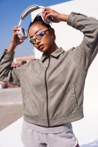 Custom Wholsale <b>Men</b> Women Custom Zipper Up <b>Jacket</b> Breathable Custom Logo Printed And OEM Long Sleeve Zipper Up <b>Jacket</b> OEM - Product Image 3