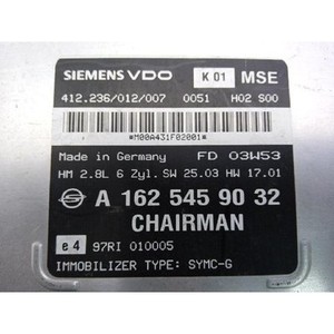 Unité de commande moteur d'occasion authentique Chairman H, W124 1997-2014 A1625459032 - Product Image 2