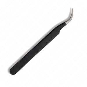 Custom Black Stainless Steel Eyelash Tweezers High Quality Volume Lash Applicator Professional Extension <b>Tool</b> - Product Image 6