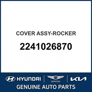 Accent New Rocker & Valve Covers 2241026870 - Product Image 1